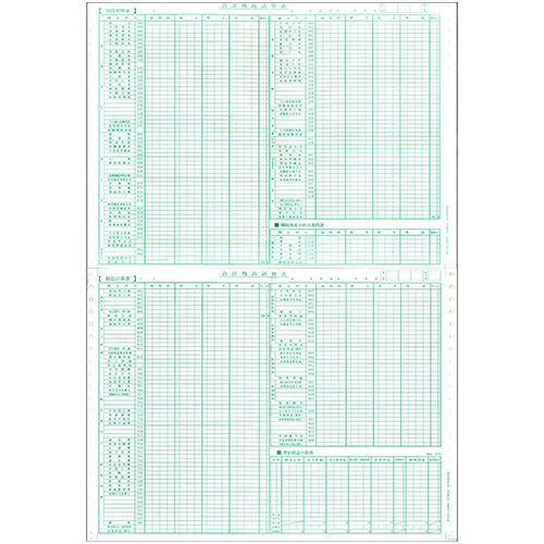 東京ビジネス　合計残高試算表　（一般・消費税）　ＣＧ１００６０１　１冊（５０セット）1