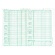 東京ビジネス　合計残高試算表　（建設・科目印刷）　ＣＧ１００６ＫＯ　１冊（５０セット）2