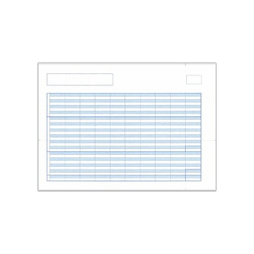 ＰＣＡ　給与明細書単票Ｅ　罫線あり　ＰＡ１１２３Ｇ　１箱（５００枚）1