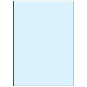 ヒサゴ　マルチプリンタ帳票（ＦＳＣ森林認証紙）　複写タイプ　Ａ４　ノーカーボン　ブルー　ＦＳＣＦ２０００Ｂ　１冊（１００枚）1