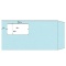 ヒサゴ　窓つき封筒　長形３号　ブルー　ＭＦ０４　１箱（２００枚）