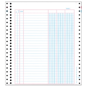 オービック　バインダー元帳　Ｙ１０×Ｔ１１　連続用紙　４０２４　１箱（１０００枚）1