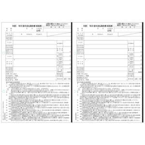 日本法令　給与支払報告書（総括表）　Ａ４判カット紙　地方ＭＣ－６Ｃ－Ｒ０５　１冊（５０枚）1