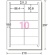 エーワン　ラベルシール［インクジェット］　マット紙・ホワイト　Ａ４　１０面　８６．４×５０．８ｍｍ　四辺余白付　２８９４０　１冊（１００シート）2