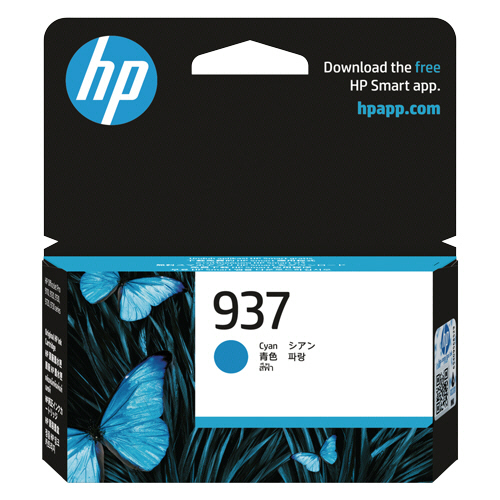 たのめーる】HP HP937 インクカートリッジ シアン 4S6W2NA 1個の通販