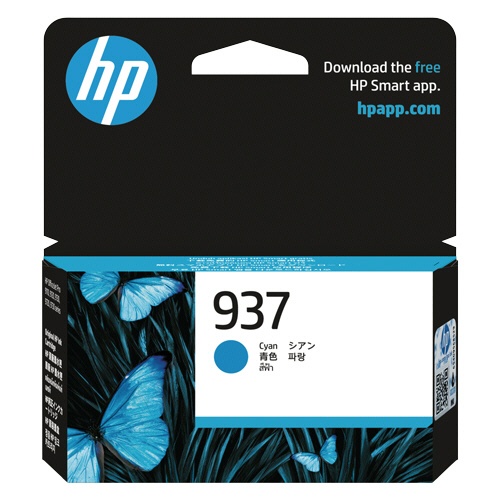 ＨＰ　ＨＰ９３７　インクカートリッジ　シアン　４Ｓ６Ｗ２ＮＡ　１個1