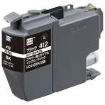 エコリカ　リサイクルインクカートリッジ　（顔料）　［ブラザー：ＬＣ４１２互換］　ＥＣＩ－ＢＲ４１２