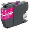 エコリカ リサイクルインクカートリッジ マゼンタ(顔料) [ブラザー:LC412M互換] ECI-BR412M 1個