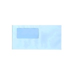 弥生　窓付封筒　弥生ページプリンタ帳票用　２１７×１０９ｍｍ　アクア色　３３３１０１　１箱（２００枚）