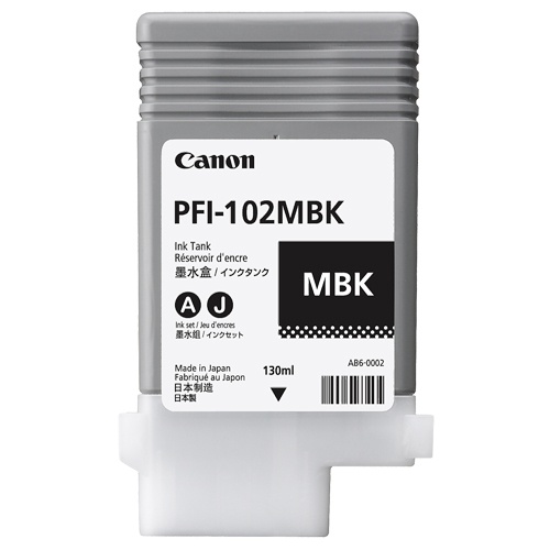 キヤノン　インクタンク　ＰＦＩ－１０２ＭＢＫ　顔料マットブラック　１３０ｍＬ　０８９４Ｂ００１　１個1