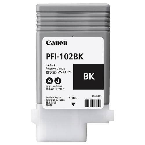 キヤノン　インクタンク　ＰＦＩ－１０２ＢＫ　染料ブラック　１３０ｍＬ　０８９５Ｂ００１　１個1