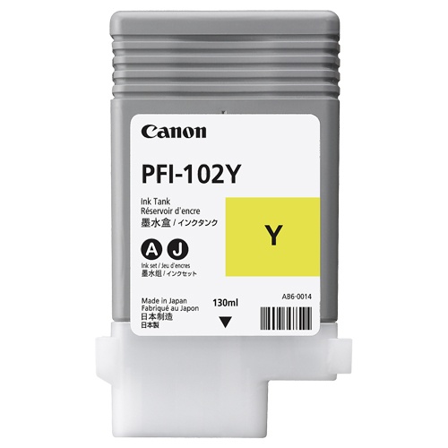 キヤノン　インクタンク　ＰＦＩ－１０２Ｙ　染料イエロー　１３０ｍＬ　０８９８Ｂ００１　１個1
