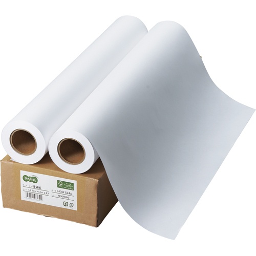 ＴＡＮＯＳＥＥ　インクジェット用普通紙　Ａ１ロール　５９４ｍｍ×５０ｍ　１箱（２本）1