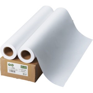 【たのめーる】TANOSEE インクジェット用普通紙 A1ロール 594mm×50m 1箱(2本)の通販