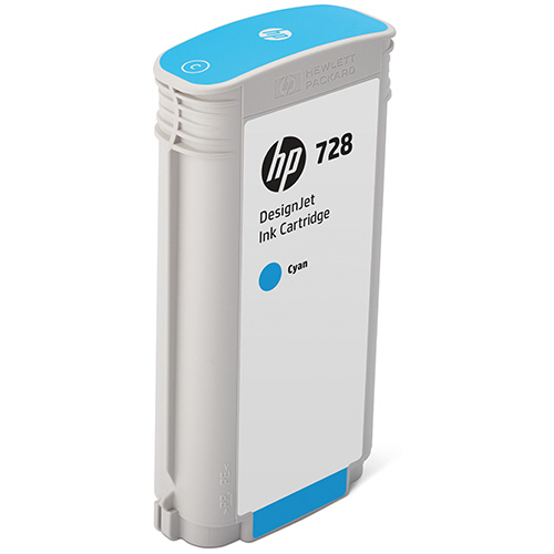たのめーる】HP HP728 インクカートリッジ シアン 130ml F9J67A 1個の通販