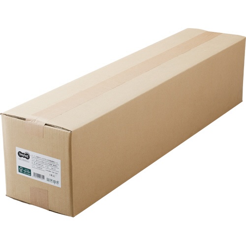 ＴＡＮＯＳＥＥ　ＰＰＣ・ＬＥＤプロッタ用普通紙　Ａ０ロール　８４１ｍｍ×２００ｍ　３インチ紙管　素巻き　１本1