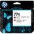 ＨＰ　７７４　プリントヘッド　マットブラック／クロムレッド　Ｐ２Ｖ９７Ａ　１個
