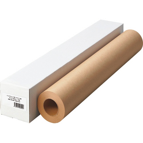 和紙のイシカワ　インクジェットプリンタ用　クラフト紙ロール　６１０ｍｍ×３０ｍ　紙管２インチ　ＷＡＩＪＫＲ－１６０００－６１０　１本1