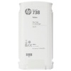 HP HP738 インクカートリッジ イエロー 130mL 498N7A 1個