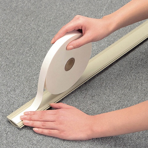 エレコム　床用モール　幅７５ｍｍモデル　長さ１ｍ　ベージュ　ＬＤ－ＧＡ１５０７　１本2