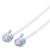 エレコム　スリムモジュラケーブル　６極４芯　ホワイト　３ｍ　ＭＪ－３ＷＨ　１本