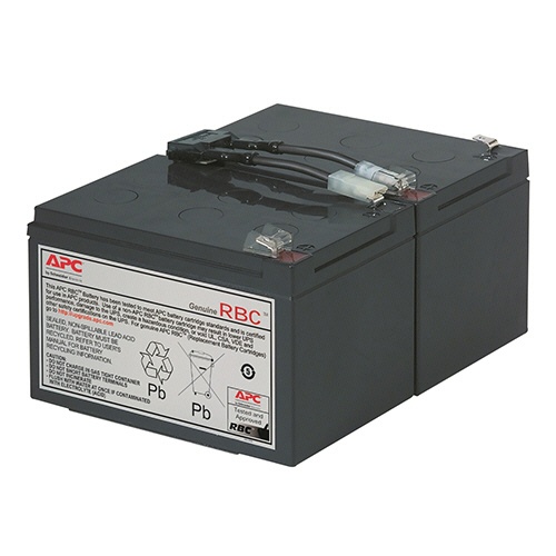 ＡＰＣ（シュナイダーエレクトリック）　ＵＰＳ交換用バッテリキット　ＳＵＡ１０００Ｊ・１０００ＪＢ・ＳＭＴ１０００Ｊ用　ＲＢＣ６Ｌ　１個1