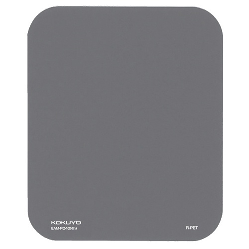 コクヨ　マウスパッド　再生ＰＥＴタイプ　クリアグレー　ＥＡＭ－ＰＤ４０ＮＴＭ　１枚1