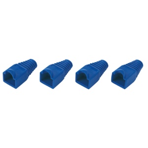 サンワサプライ　モジュラーカバー　先付けタイプ　ブルー　ＡＤＴ－ＭＣ４Ｂ－１００　１パック（１００個）1