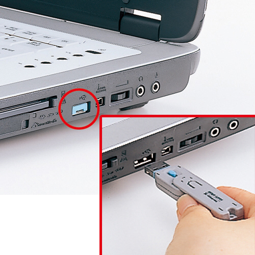 たのめーる】サンワサプライ USBコネクタ取付けセキュリティ
