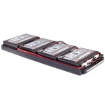 ＡＰＣ（シュナイダーエレクトリック）　ＵＰＳ交換用バッテリキット　ＳＵＡ７５０・ＲＭＪ１ＵＢ・ＳＭＴ７５０ＲＭＪ１Ｕ用　ＲＢＣ３４Ｌ　１個