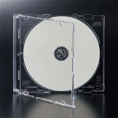 明晃化成工業　スーパースリムＣＤケース　クリア　ＯＴ８－５０Ｐ　１パック（５０枚）2
