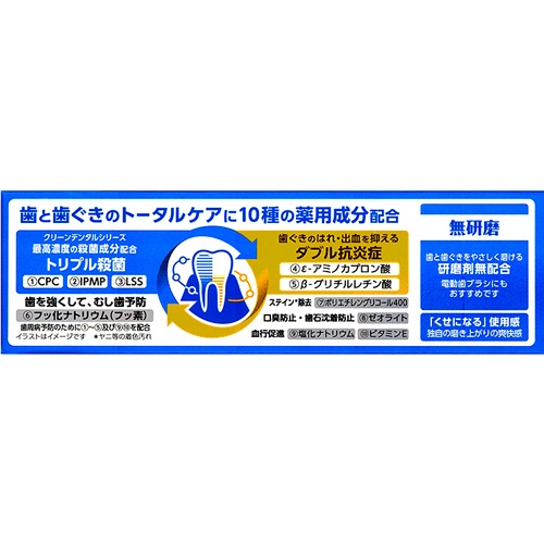 第一三共ヘルスケア　クリーンデンタル　無研磨ａ　９０ｇ　１本3