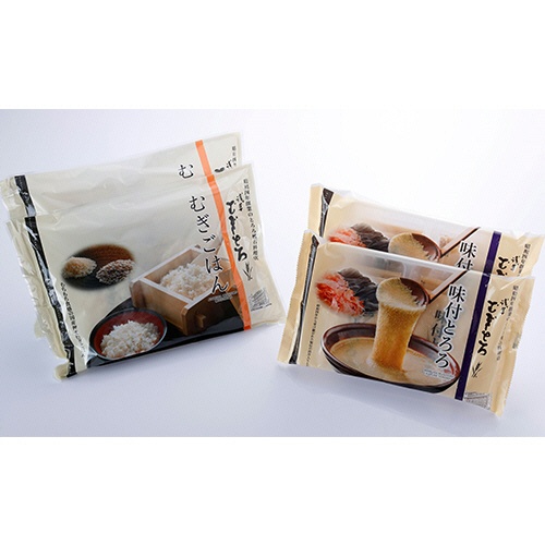 浅草むぎとろ　味付とろろ・むぎごはんセット　１セット2