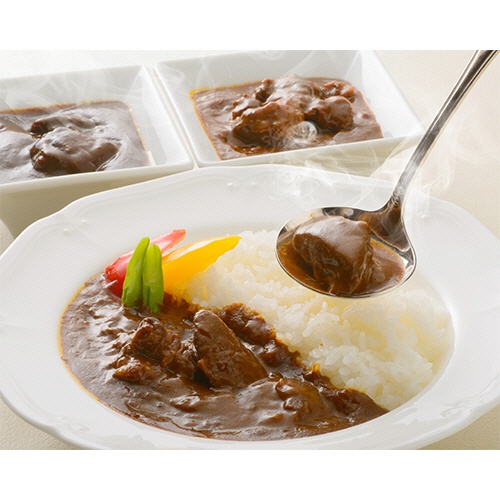 米沢牛黄木　お肉屋さんの黒毛和牛カレーセット　１セット1