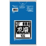 日本サニパック　Ｎシリーズ　業務用ポリﾌﾞｸﾛ　青　４５Ｌ　厚口０．０４０ｍｍ　Ｎ－４６　１パック（１０枚）