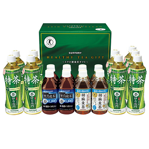 【クリックで詳細表示】サントリー トクホ健康茶ギフト 【三越のお歳暮】 1セット B02760300セイボ