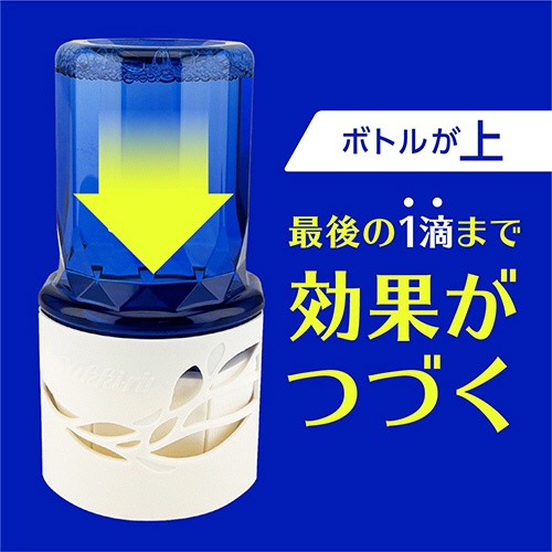 アース製薬　お部屋のスッキーリ　フィルムレスタイプ　アジュールサボンの香り　４００ｍｌ　１箱（４個）4