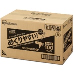 アイリスオーヤマ　トルクル　カーペットクリーナー　スペアテープ　ななめカット　幅１６０ｍｍ×９０周巻　ＮＣ－ＳＨ９０１００Ｐ　１箱（１００巻）