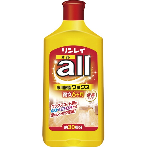 リンレイ　床用樹脂ワックスオール　５００ｍＬ　１本1