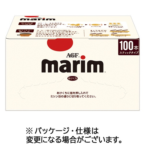味の素ＡＧＦ　マリーム　スティック　３ｇ　１箱（１００本）1