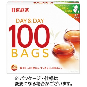 三井農林　日東紅茶　デイ＆デイ　ティーバッグ　１箱（１００バッグ）