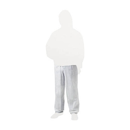 ＴＲＵＳＣＯ　使い捨て保護服ズボン　ホワイト　３Ｌ　ＴＰＣ－Ｚ－３Ｌ　１着1