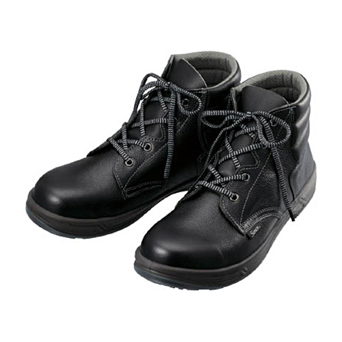 【クリックで詳細表示】シモン 安全靴 編上靴 SS22黒 25.5cm SS22-25.5 1足 SS22-25.5
