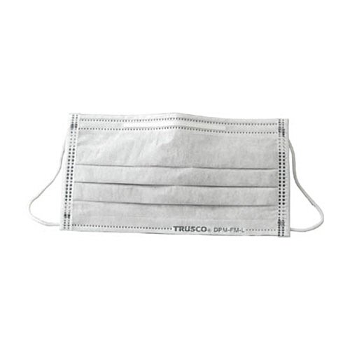 【クリックで詳細表示】TRUSCO フレッシュマスク 活性炭入 DPM-FML-5P 1パック(5枚) DPM-FML-5P