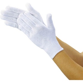 ＴＲＵＳＣＯ　軽作業用すべり止め手袋（薄手・５双組）　ＤＰＭ－３９ＬＥ　１袋