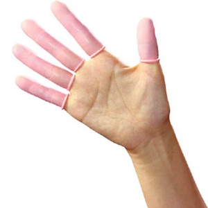 ブラストン　制電指サック（ピンク）　Ｌ　ＢＳＣ－ＡＳＦＣＰ－Ｌ　１袋（５００個）1