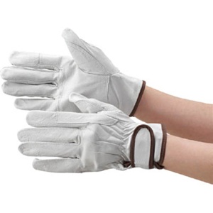 ＴＲＵＳＣＯ　マジック式手袋　豚本革製当て付　Ｍサイズ　ＴＹＫ－７１８Ｍ　１双1