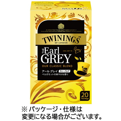 片岡物産　トワイニング　アールグレイ　ティーバッグ　１箱（２０バッグ）1