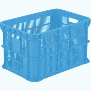 岐阜プラスチック工業　リス　ＭＢ型メッシュコンテナーＭＢ－２０Ｂ　ブルー　４６Ｌ　ＭＢ－２０ＢＢ　１個1