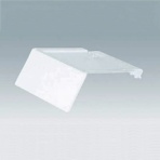 TRUSCO αVN型コンテナ蓋 外寸140×189×67mm 透明 VN-2NF-TM 1個